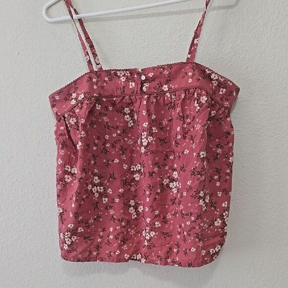 Old Navy Tops - - Old Navy Pink Smocked Buttoned Camisole size medium